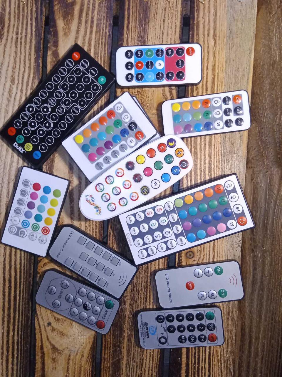 Пульт ДК RGB (Для LED стрічки, прожектора тощо) Батарейка в комплекті, фото 1