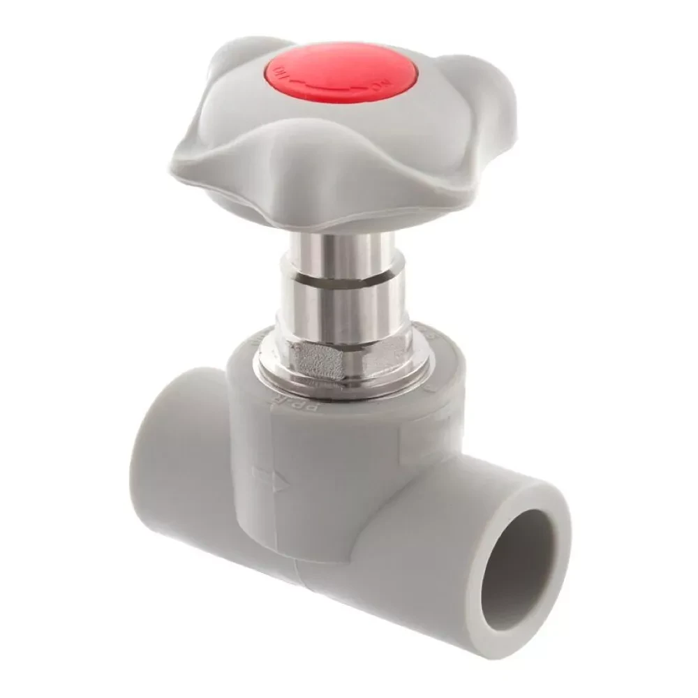 Вентиль PP-r прямоточний ITAL 25 мм, фото 1