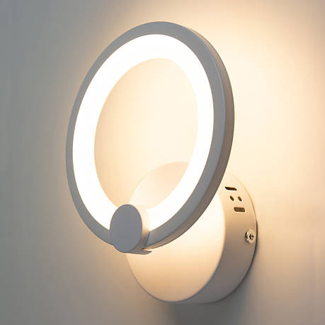 Світильник світлодіодний настінний, LED бра Sunlight білий 5332/1W, фото 1