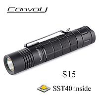 Ліхтар Convoy S15 Luminus SST40, 1x18650, 1800 люменів