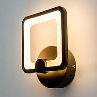 Светильник светодиодный настенный, LED бра Sunlight черный 5338/1W