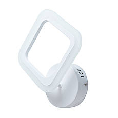 Світильник світлодіодний настінний, LED бра Sunlight білий 6325/1SW, фото 4