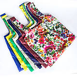 Еко сумка (екосумка шоппер, пляжна) для покупок, продуктів Faina Torba тканинна (ft-0001), фото 6