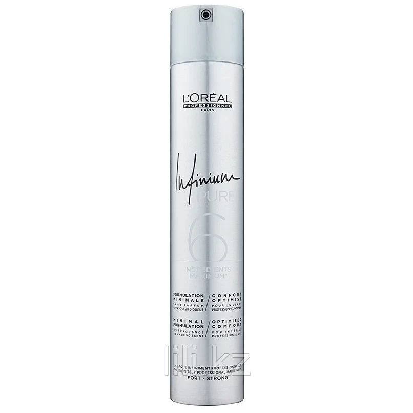 Професійний лак для волосся дуже сильна фіксація "L'Oreal" Infinium (500ml)