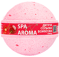 Детская солевая бомбочка для ванны Bioton Spa&Aroma Вишня 200 г (4820026156125)