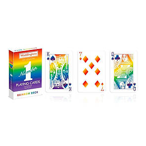 Гральні карти WADDINGTONS No.1 Rainbow deck