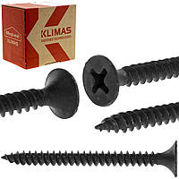 Саморіз шуруп 3,5х25мм Wkret-Met Klimas KSGM для гипсокартона для металу коробка 1000 штук