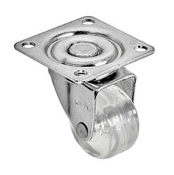 Ролик меблевий А FI35 mm прозорий