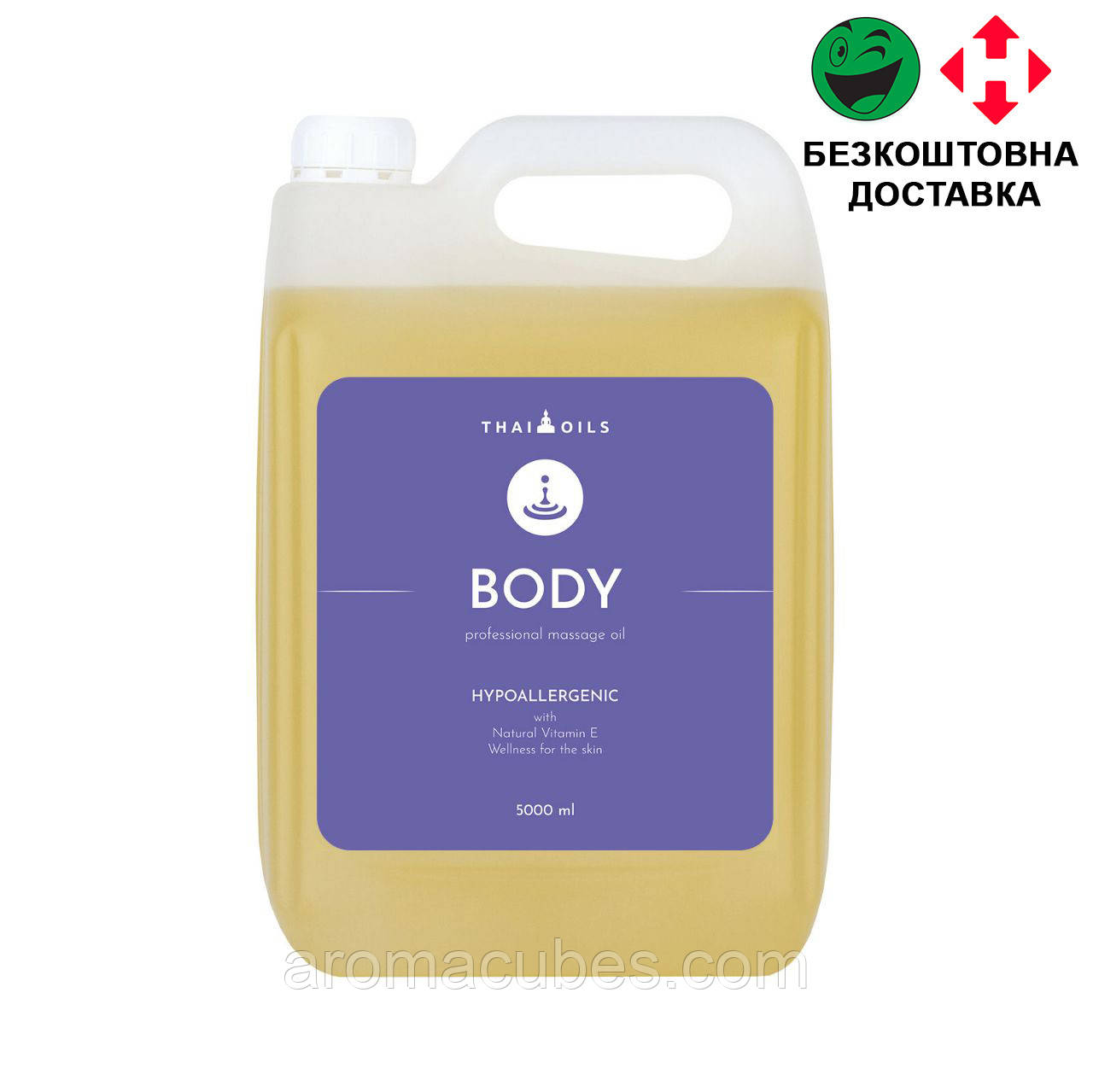 Масажна олія "BODY" 5 літрів (БАДІ) - фото 1 - id-p1034413245