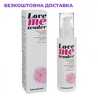 Массажное масло Love To Love LOVE ME TENDER Cotton candy (100 мл) натуральное без консервантов