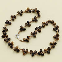 Буси Катерина Тигрове око 8х5 мм 50 см