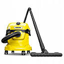 Універсальний пилосос для сухого та вологого прибирання Karcher WD2 Plus V-12/4/18/C 1000 Вт, фото 2