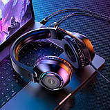 Наушники HOCO Sue headphones gaming W108 |RGB, 2m cord|, фото 7