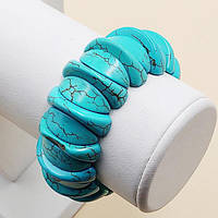 Браслет Бірюза 28 мм не Резинці