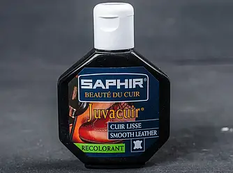 Крем - фарба Saphir Juvacuir для гладкої шкіри чорний 75 мл