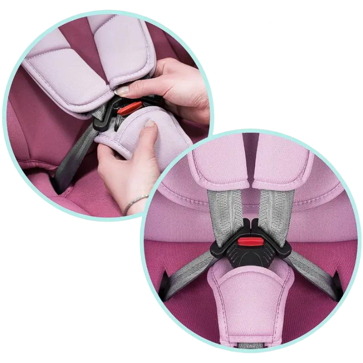 Детские автокресла от 0-36 кг Ricokids Luco 0-36 кг Pink кресла детские для авто с положением для сна - фото 9 - id-p2029174272