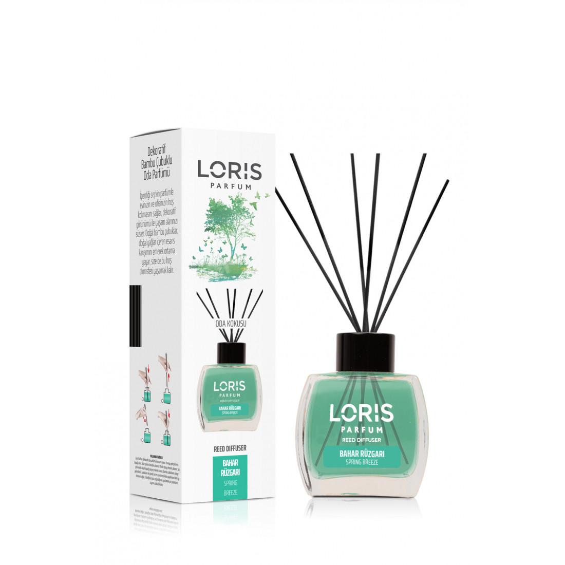 Аромадифузор Loris parfum Весняний вітер (Reed Diffuser "Spring Breeze") 120мл - Парфумований