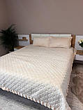 Покривало велюрове 220*250см з наволочками 2шт 50*70см, фото 2