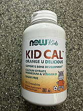 Дитячий Кальцій Now Foods Kid Cal Chewable 100 tab