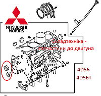 Втулки балансувального валу, комплект на двигун Mitsubishi 4D56/4D56T