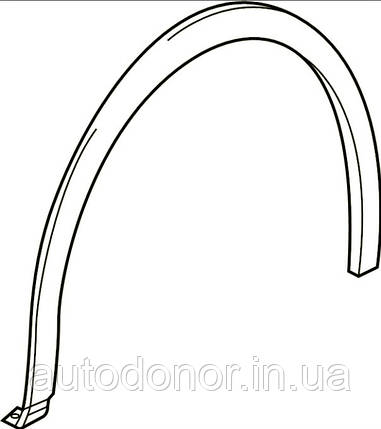 Накладка пластикова переднє крило праве VW ID4 (20-) 11K-853-718-9B9, фото 1