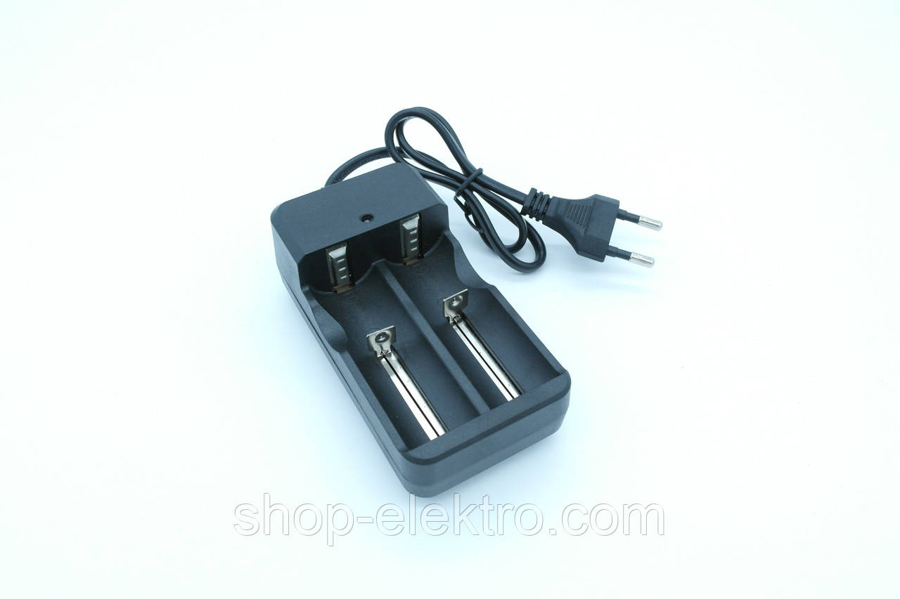 Зарядний пристрій 18650 18500 16340 14500 26650 3.7v 1A (4.2v) li-ion, фото 1