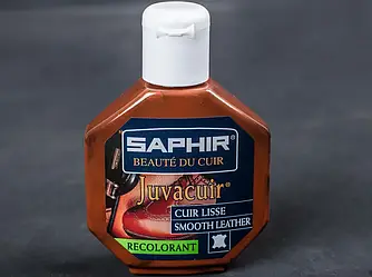 Крем - фарба Saphir Juvacuir для гладкої шкіри коньяк 75 мл