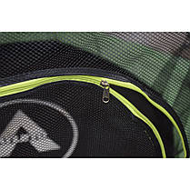 Дитячий батут Atleto 140 см з сіткою зелений New, фото 4