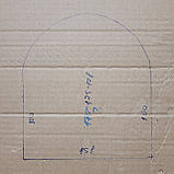 Вогнетривке скло для печі Банро (Banro) 4 мм +800 °C, фото 2