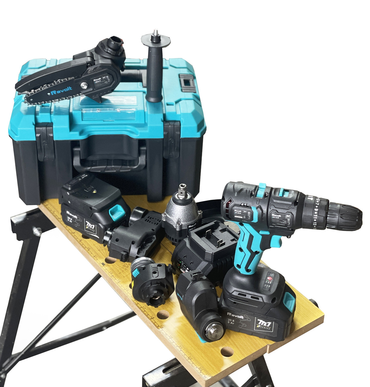 Мультитул багатофункціональний набір інструментів Revolt, фото 1