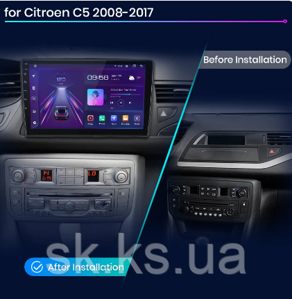 Junsun 4G Android магнітолу для Citroen C5 2 2008 — 2017