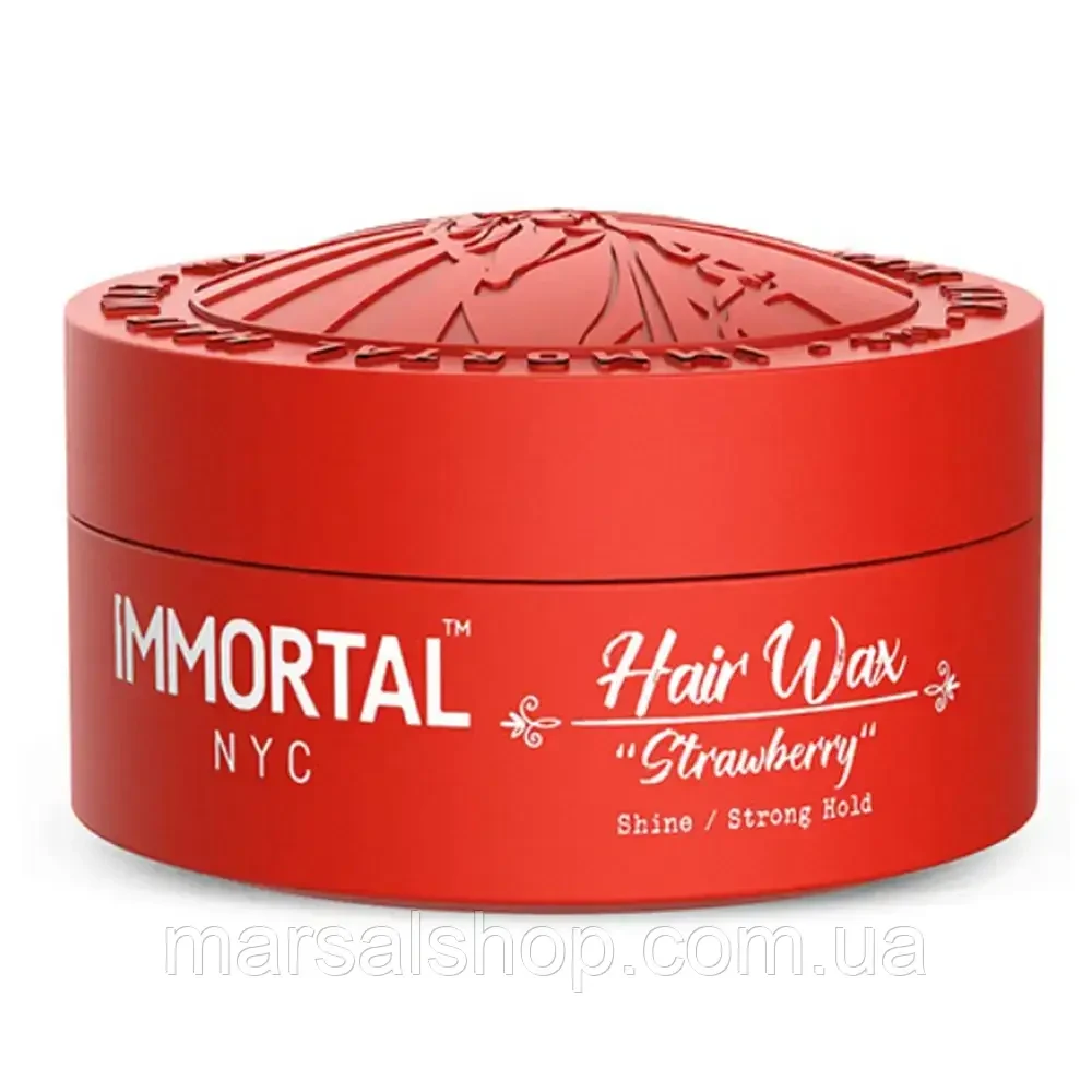 Віск для укладки волосся Immortal NYC Strawberry Hair Wax 150 ml NYC-05