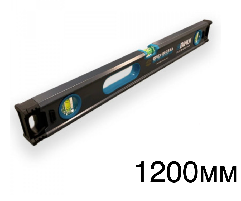 Будівельний рівень BIHUI TCL B-ROLLEX LEVEL 1200 мм, фото 1