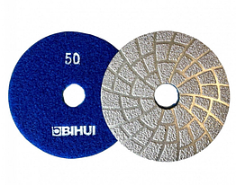 Алмазний шліфувальний круг  (черепашка) BIHUI VACUUM на липучці №50 (DPV405)