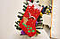 Новорічний подарунковий чобіток, Різдв"яний носок, з вишивкою, червоного кольору, вишивка - Олень.ПП"Світлана-К", фото 3