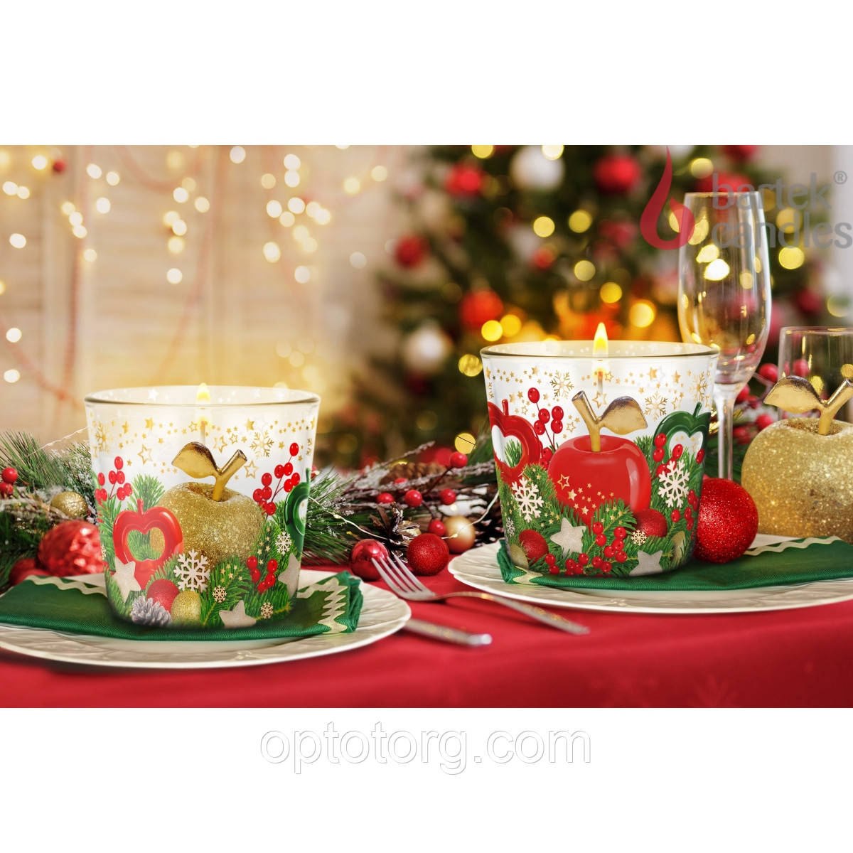 Свіжі ароматизовані в склянці BARTEK CHRISTMAS EVE 115г, фото 1