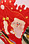 Новорічний подарунковий чобіток, Різдв"яний носок, з вишивкою, червоного кольору, вишивка - Санта.ПП"Світлана-К", фото 4