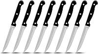 Набор ножей для стейка Homikit, столовые приборы для стейка с зазубринами из нержавеющей стали, 7 предметов, A