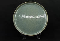 Тарелка OLens Луна JM-1534-G 27 см зеленая красивая тарелка для кухни