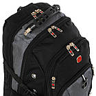 Рюкзак міський офісний Zelart Grissom 2202 обсяг 24 літри Black-Grey, фото 6