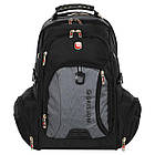 Рюкзак міський офісний Zelart Grissom 2202 обсяг 24 літри Black-Grey, фото 2