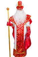Мужской карнавальный костюм Святой Николай №2 (красный)