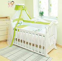 Комплект детской постели в кроватку 4 эл Twins Evo Лето 4068-A-018, green, зеленый