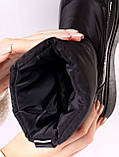 Дутики жіночі зимові чорні, фото 4