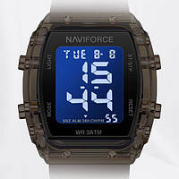 Жіночий годинник Naviforce Lady Sport, квадратний, електронний, японський механізм, кварц, водостійкий, D C