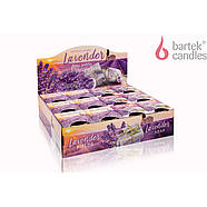 Свічки ароматизовані в склянці BARTEK Lavender Fields, фото 2