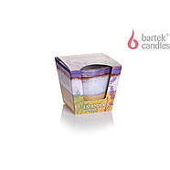 Свічки Bartek ароматизовані в склянці Lavender&Verbena garden, фото 3