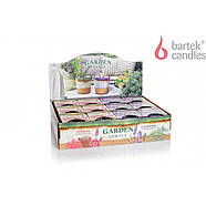 Свічки Bartek ароматизовані в склянці Lavender&Verbena garden, фото 2