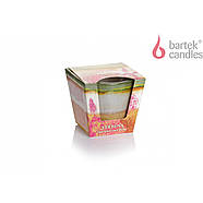 Свічки Bartek ароматизовані в склянці Lavender&Verbena garden, фото 4