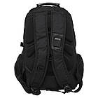 Рюкзак міський офісний Zelart Grissom 8810 обсяг 24 літри Black-Grey, фото 4